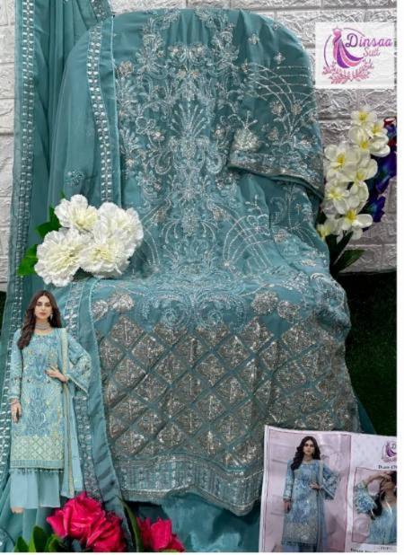 DS NO 176 By Dinsaa Suits Color Set Pakistani Salwar Suits Catalog